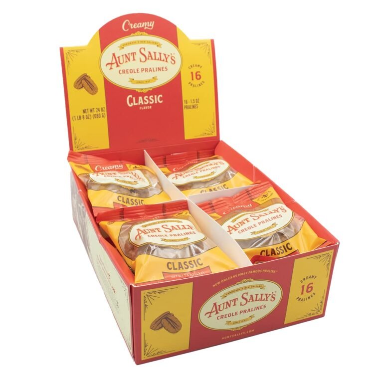 Box of sixteen Aunt Sally's Classic Creole pralines