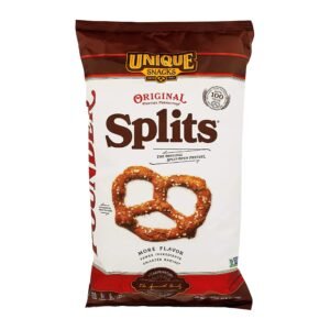 Bag of Unique Snacks Original Splits pretzels