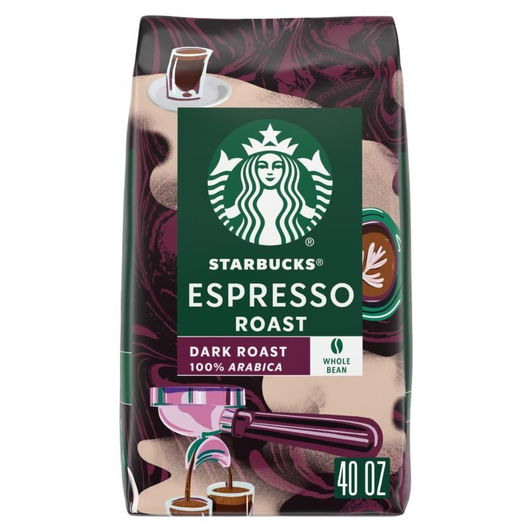 Starbucks Espresso Roast, 40 oz bag, dark roast, 100% Arabica